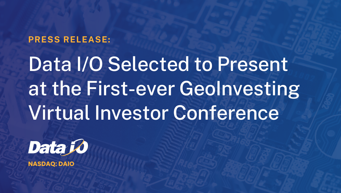 PR:  Presents at Geo Investing Conference